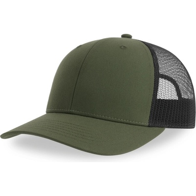 Atlantis Headwear Bryce Trucker 6 panelová COT33010263499-olive/black Olivová/černá