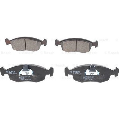 BOSCH Sada brzdových platničiek kotúčovej brzdy 0986424554
