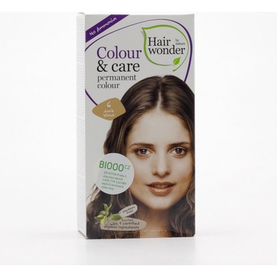 Hairwonder přírodní dlouhotrvající barva tmavá blond 6 100 ml