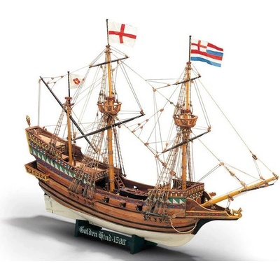 Mamoli Golden Hind 1577 kit KR 21730 1:53