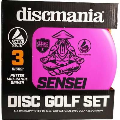 Discmania Active Soft sada (putter, midrange, driver)