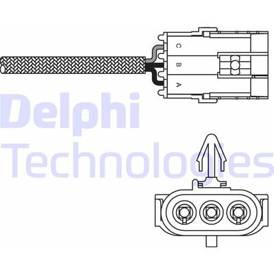 Lambda sonda DELPHI ES10992-12B1