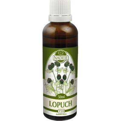 Naděje Lopuch tinktura z byliny T59 50 ml