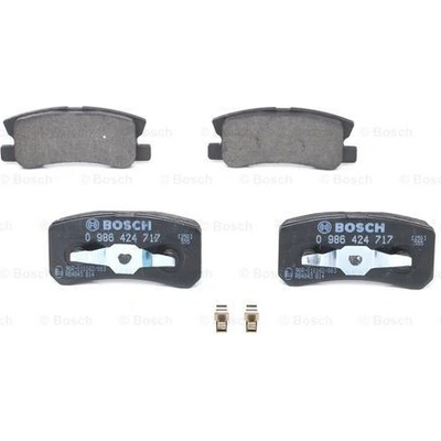 BOSCH Sada brzdových platničiek kotúčovej brzdy 0986424717