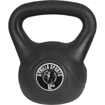 Gorilla Sports kettlebell plast 12 kg