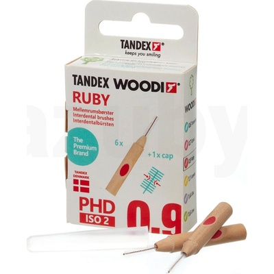 Tandex Woodi 0,9 mezizubní kartáček 6 ks – Hledejceny.cz