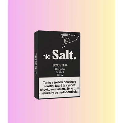 nicSalt. Booster PG50/VG50 20 mg 5x10 ml