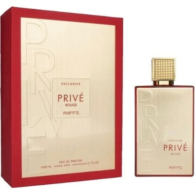 Riiffs Exclusive Prive Rouge parfumovaná voda dámska 80 ml