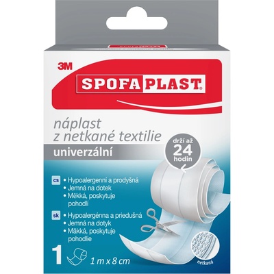 3M Spofaplast Náplasť z netk. textílie rýchloobväz 8 cm x 1 m