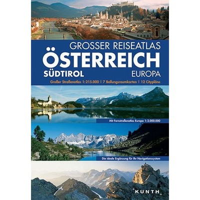 Rakousko-velký AA 1:215 000 – Hledejceny.cz