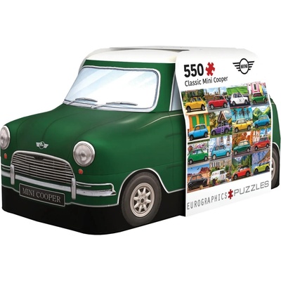 EUROGRAPHICS v plechovej krabičke Mini Cooper 550 dielov