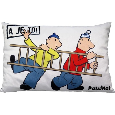 Moravská ústředna vankúš Pat&Mat rebrík 45x30