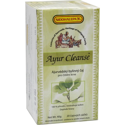 Siddhalepa Ayur Cleanse čaj 20 vrecúšok
