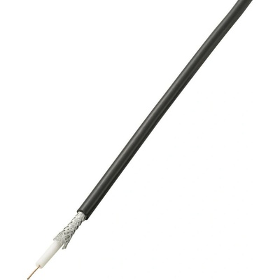 TRU COMPONENTS RG58, 1572737 černá 25 m