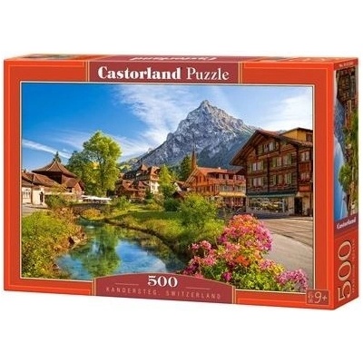 Castorland Kandersteg Švýcarsko 500 dílků