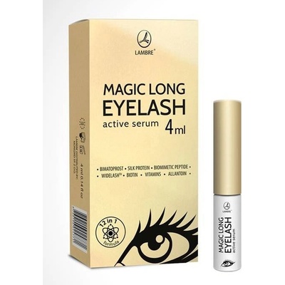 Lambre Magic Eyelash aktivní sérum na růst řas 4 ml – Hledejceny.cz