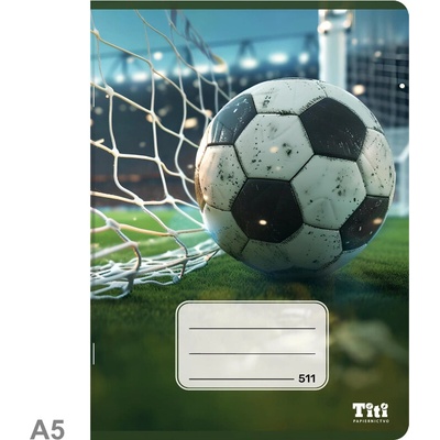 Topgal Školský zošit A5 A5 Notebook Football
