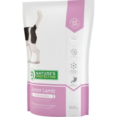 Nature’s Protection Dog Junior Jehně 0,5 kg