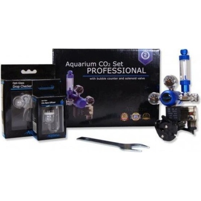 Aquario CO2 set s nočním vypínáním+ drop-checker a difuzor – Hledejceny.cz