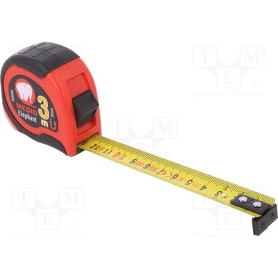 MEDID 8193M Svinovací metr Šíř.19mm Dl 3m Mat.těl ABS elastolan