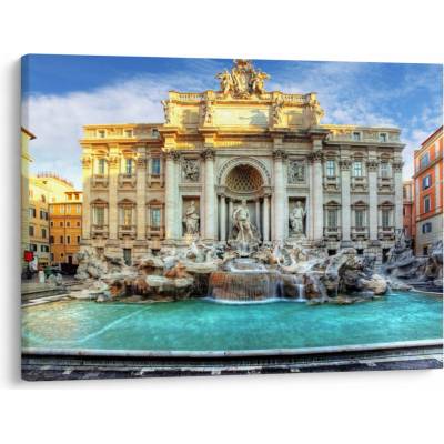Obraz - Fontána di Trevi, jednodielne 70x50 cm