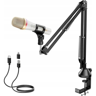 Tonor USB Typ C RGB pre hry s podcastmi YouTube Karaoke
