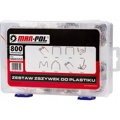 Mar-Pol SADA SVORIEK PRE ZVÁRAČKU PLASTOV 800 ks