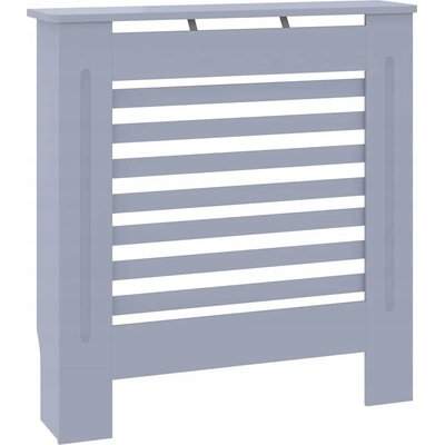Kryt na radiátor MDF deska 78 x 81,5 cm šedý