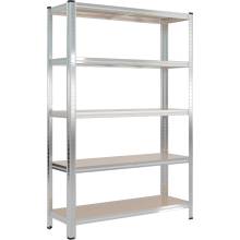Wiltec Regál 120 × 40 × 180 cm 64372
