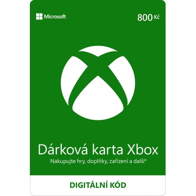 Microsoft Xbox Live predplatená karta 800 Kč