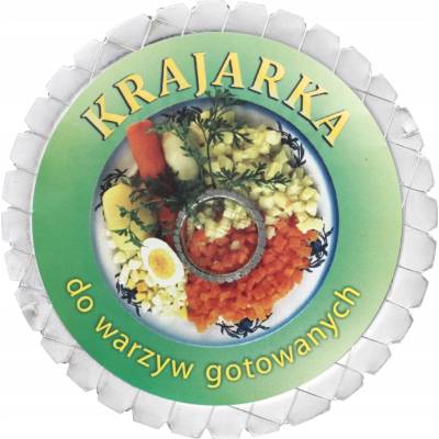 Krájač na zeleninu a vajcia, oceľový, veľké očká, Tarmex, 9 cm