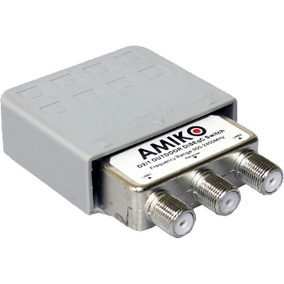 DiseqC 1.0 přepínač 2/1 Amiko D 201 DiSEqC – Hledejceny.cz