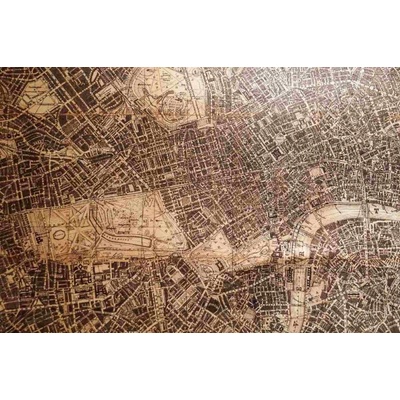 Dimex MS-5-1540 Vliesová fototapeta Stará vintage mapa II. rozměry 375 x 250 cm