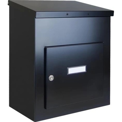 DOLS Parcel Box 04 RAL9005 - poštová schránka na balíky, pre montáž na stenu, čierna