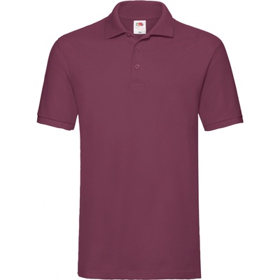 Fruit of the Loom pánská polokošile 63 218 0 Burgundy
