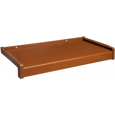 Deokork Venkovní hliníkový tažený parapet nos 40 mm 50x500 mm Světle hnědý – Hledejceny.cz