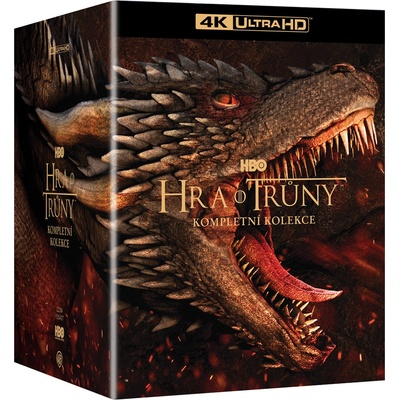 Hra o trůny kolekce 1-8 4K ULTRA HD 33BD