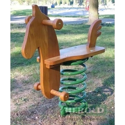 Playground System pružinová houpačka z akátu Koník
