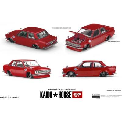 MINI GT Datsun 510 Street Nismo V3 Kaido House 1:64