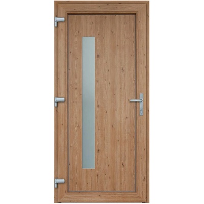 ASKO Vigo borovice sklo satinato pravé 98 x 208 cm – Hledejceny.cz