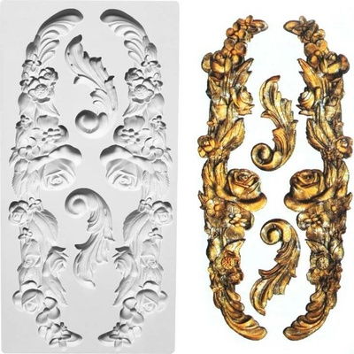 Cakesicq Silikonová formička ornamenty 25x12,5cm