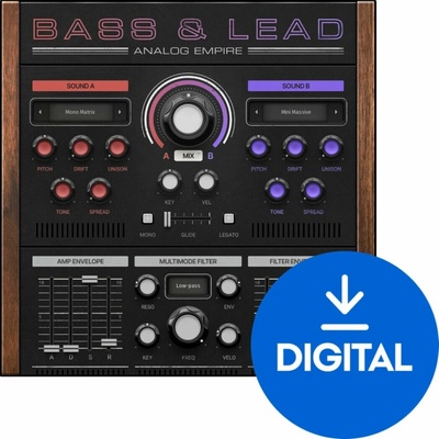 MeldaProduction Analog Empire: Bass & Lead (Digitálny produkt)