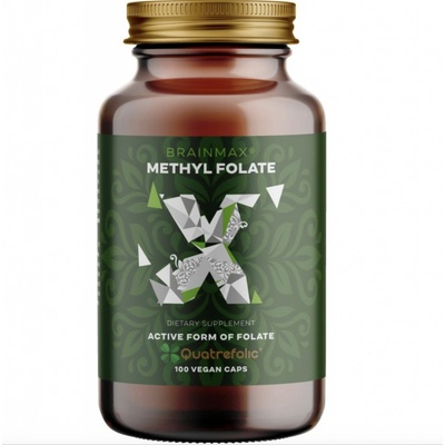 BrainMax Methyl Folate 100 kapslí