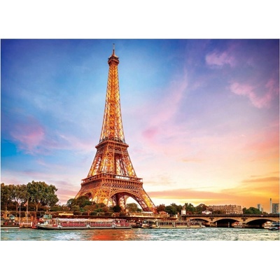 Eurographics Eiffelova veža Paríž 1000 dielov