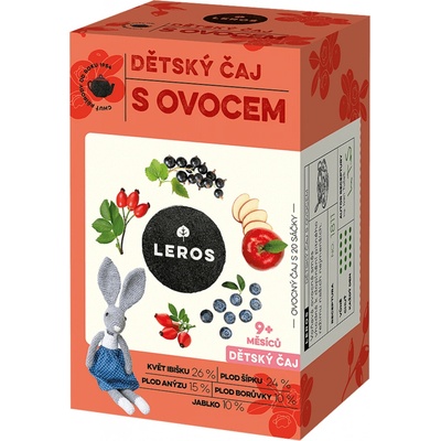 Leros s ovocem ovocný 20 x 2 g – Hledejceny.cz
