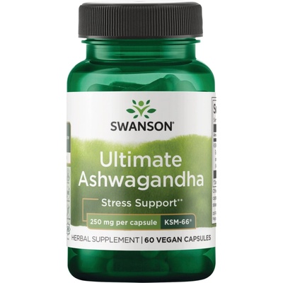 Swanson Ashwagandha KSM66 250 MG 60 kapsúl