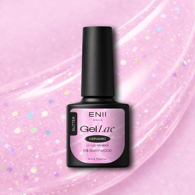 ENII NAILS Gel lak Ceramic 198 Shiny Mood 10 ml