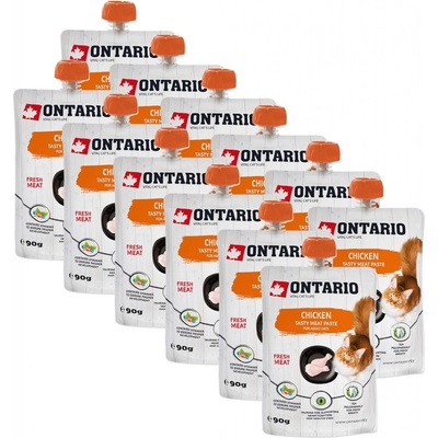 Ontario Paste Chicken Fresh Meat 12 x 90 g – Hledejceny.cz