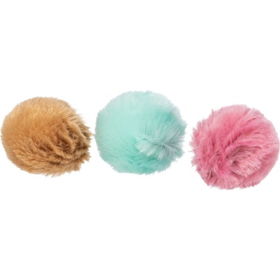 Trixie Kožušinová gulička s catnipom 3 cm