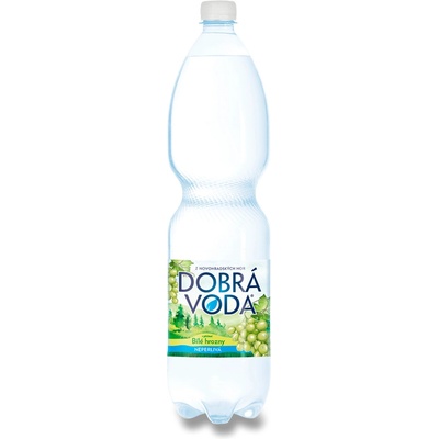 Dobrá voda bílé hrozny neperlivá 6 x 1,5 l